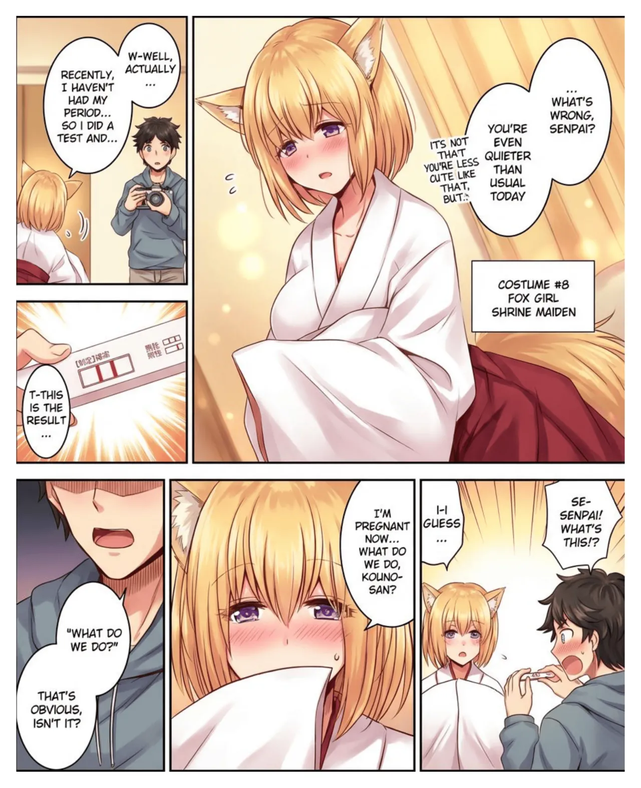 Page 27 of [Amuai Okashi Seisakusho (Matsuzono)] Costume Tengoku ~Shokuba no Kouhai to Irekawatte Kisekae Ningyou ni Sareru Boku~ [English] [Full color]