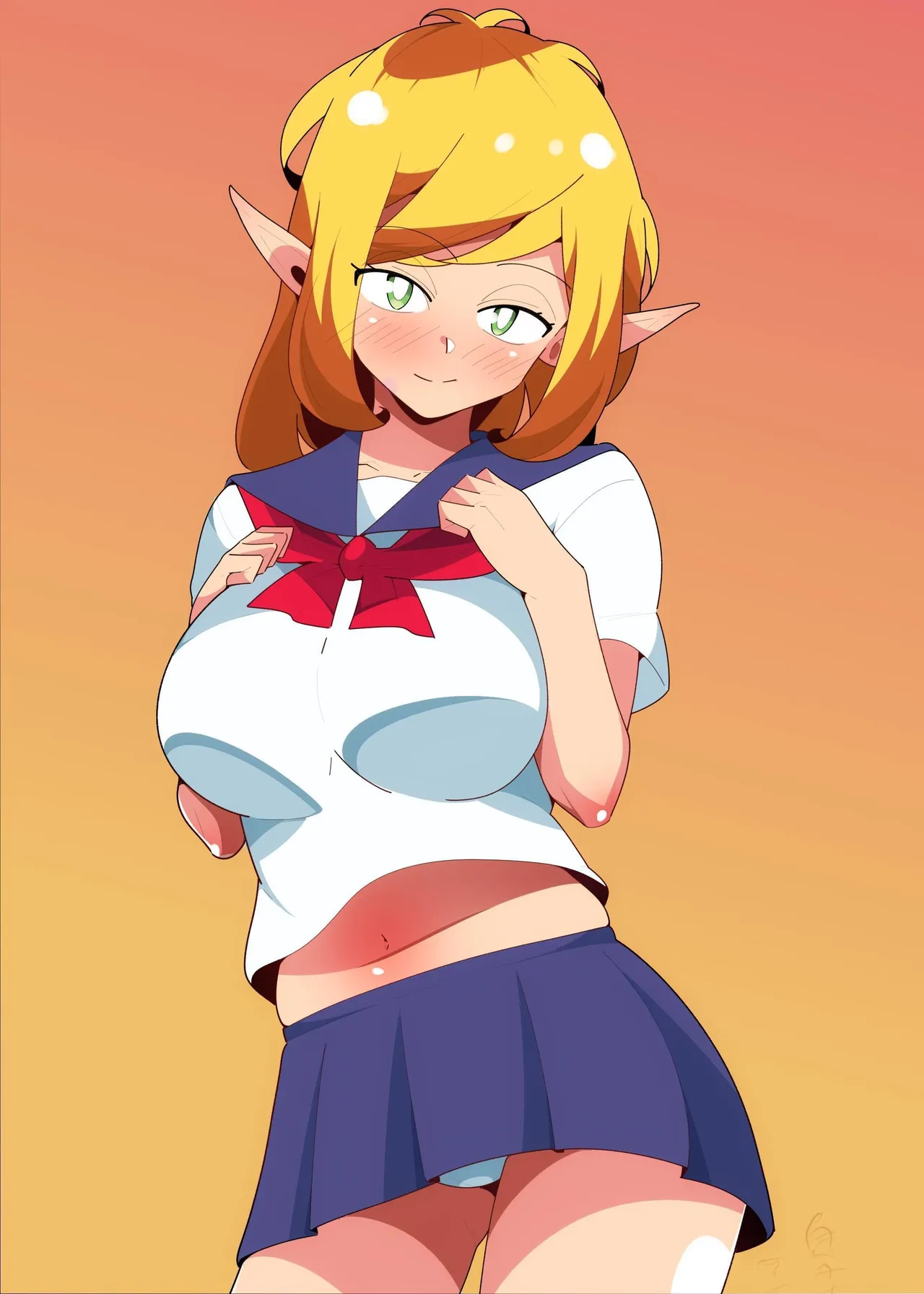 Elf Girlfriend, Cucked By My Father - Page 9