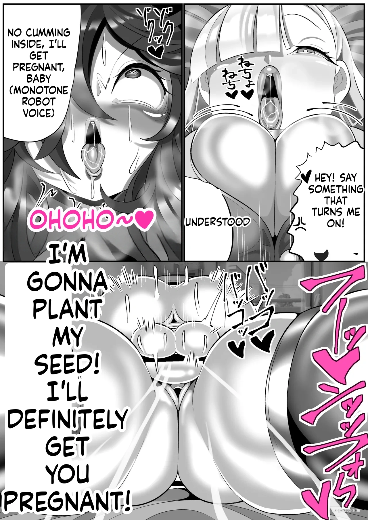 Kikaiteki Futanari Shasei Kanri - Page 42