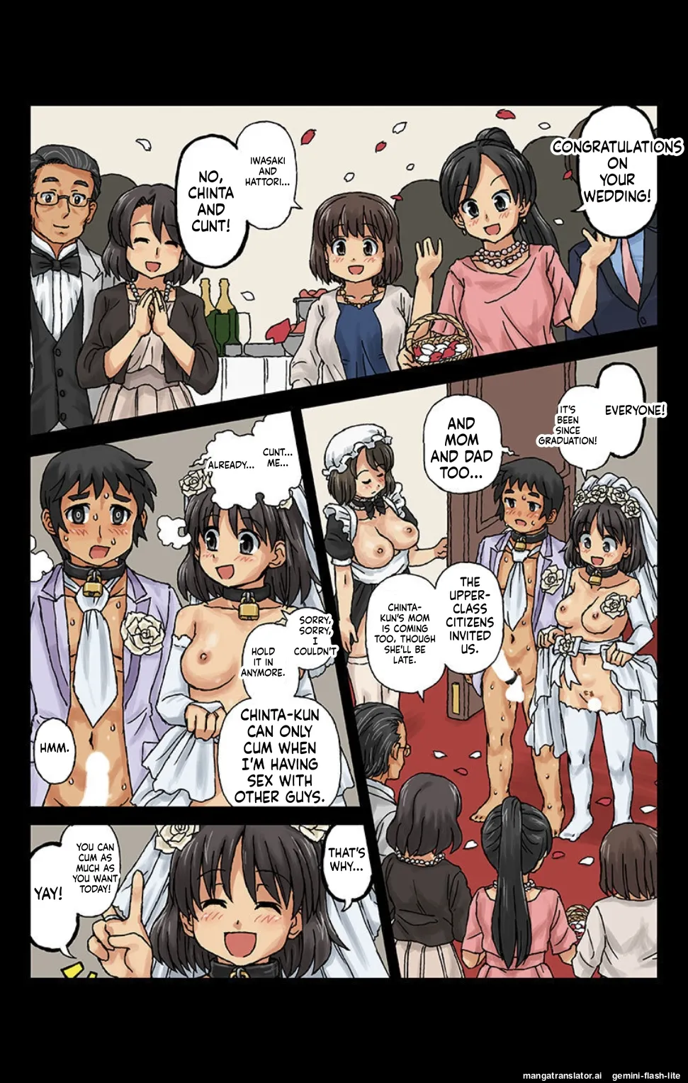 Page 5 of Kachiku Couple 3 AI Translation