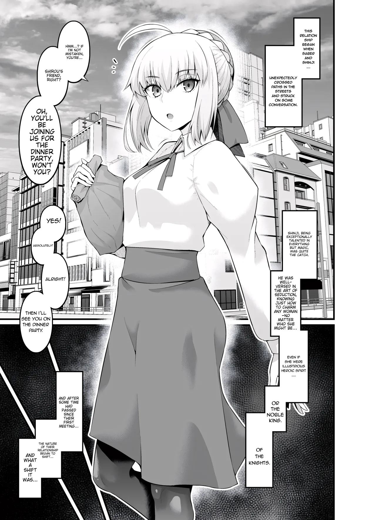 Page 2 of [Ankoman] Saoyaku Shinji ga Saber-tachi to Yarimakuru Hon | Shinji, the Stud, has Wild Sex with Saber and the Others (Fate/stay night) [English Translation Compilation]
