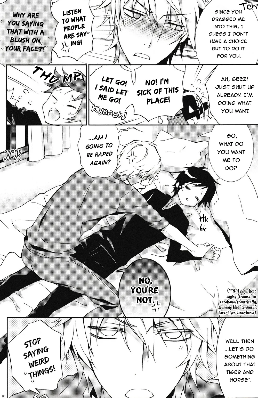 Please, Be Careful About Romance -- Durarara dj - Page 11