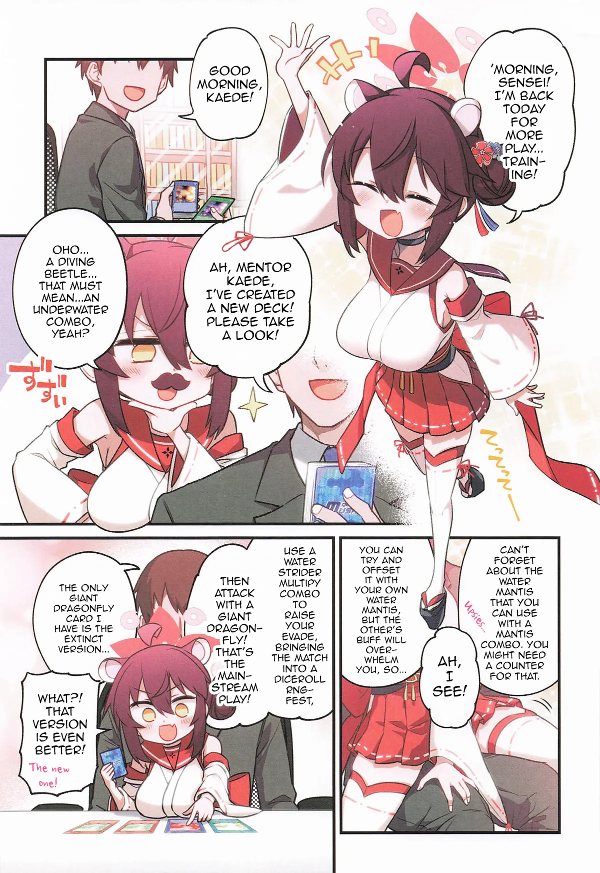 Page 2 of (C106) [Hitotosensou (Hitotose Rin)] Kaede to Himitsu no Schale Touban - Secret Schale Duty With Kaede (Blue Archive) [English]