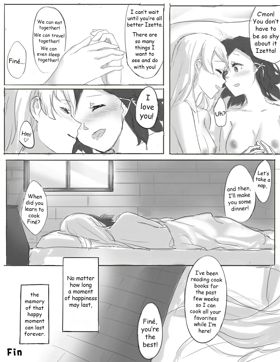 Page 17 of Finé and Izetta's 3-Day Holiday - Kudamonoichizu - MuziYuri [English]