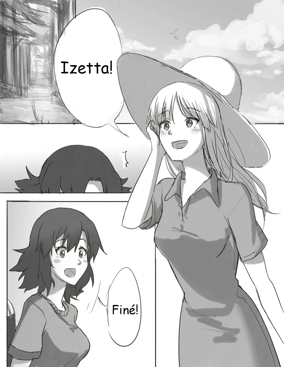 Page 3 of Finé and Izetta's 3-Day Holiday - Kudamonoichizu - MuziYuri