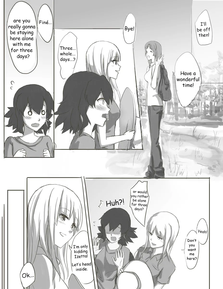 Page 5 of Finé and Izetta's 3-Day Holiday - Kudamonoichizu - MuziYuri