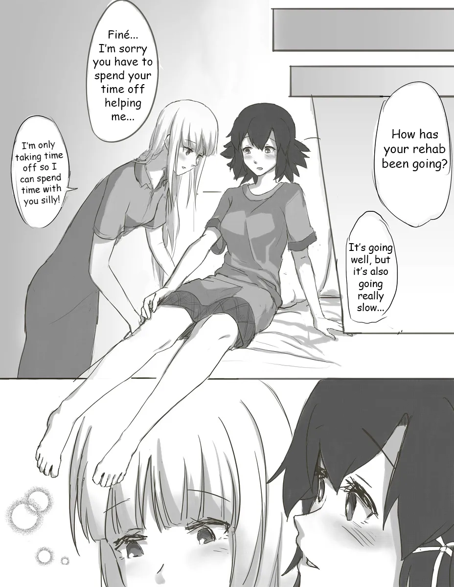 Page 6 of Finé and Izetta's 3-Day Holiday - Kudamonoichizu - MuziYuri