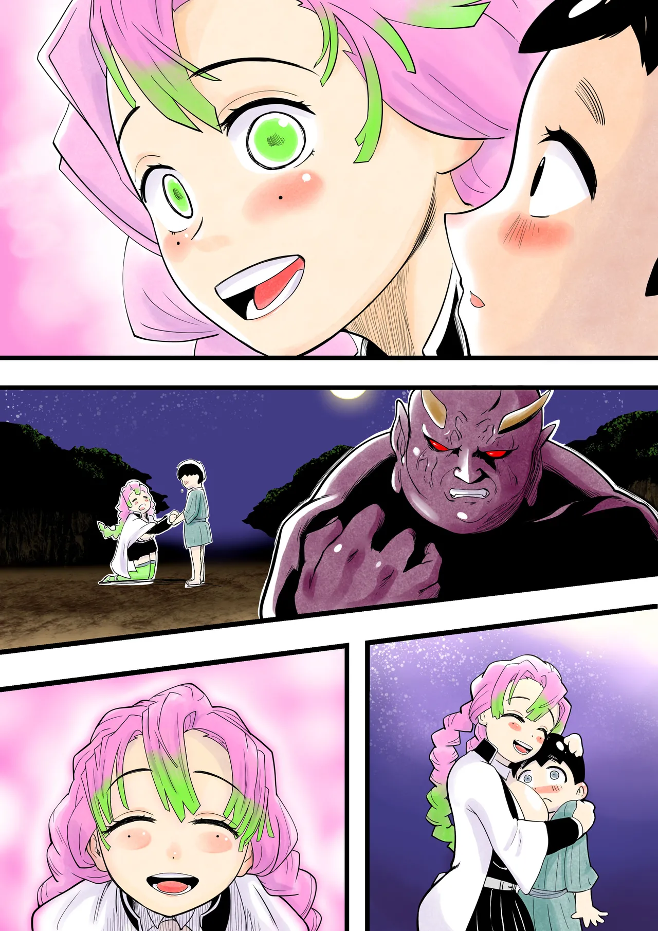 Page 38 of Insect-born first love, chaotic honey ~Kanroji ●ri nipple fuck insect ○ egg-laying~
