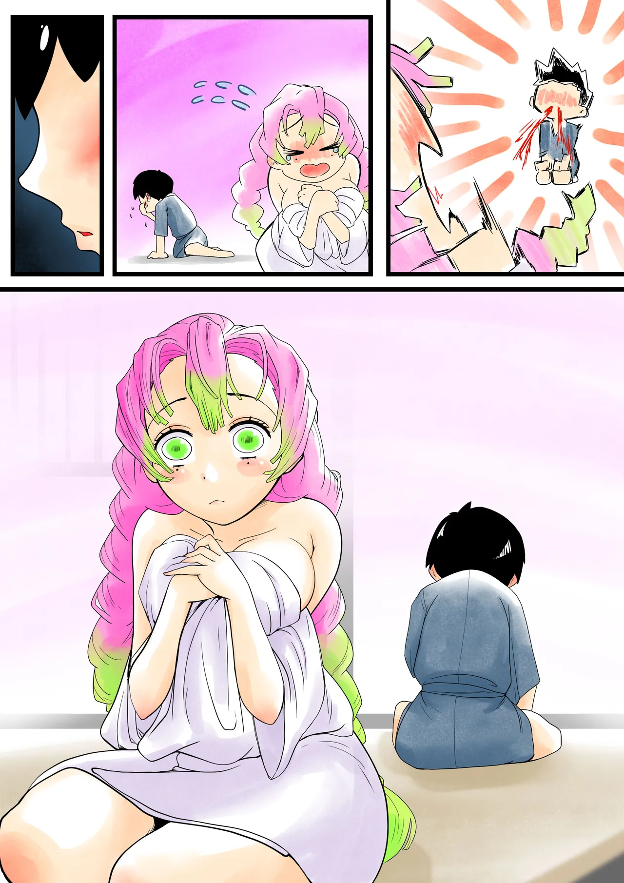 Insect-born first love, chaotic honey ~Kanroji ●ri nipple fuck insect ○ egg-laying~ - Page 52