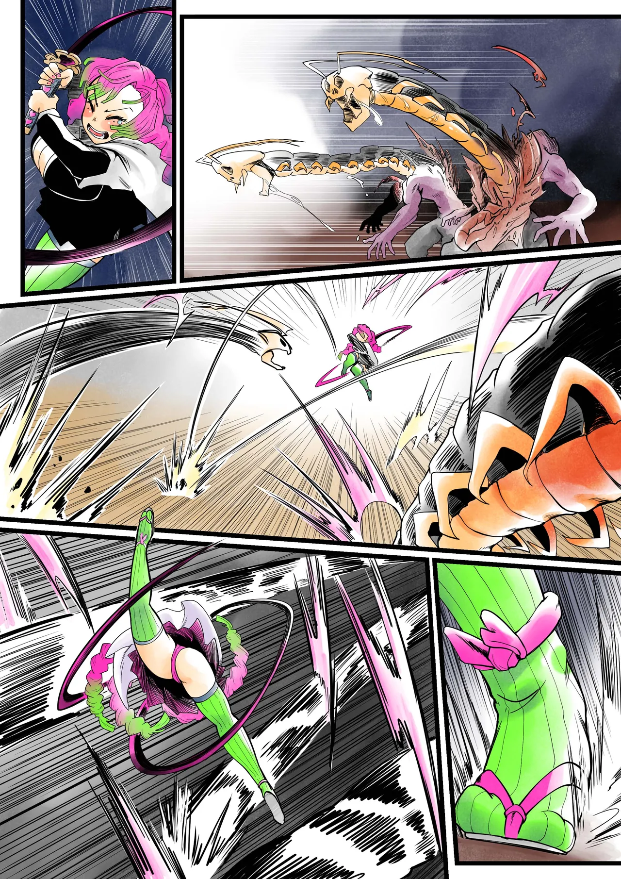 Insect-born first love, chaotic honey ~Kanroji ●ri nipple fuck insect ○ egg-laying~ - Page 59