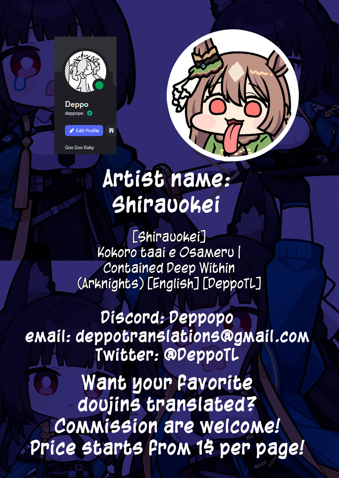 Page 30 of [Shirokujichu (Shirauokei)] Shintai e Osameru | Contained Deep Within (Arknights) [English] [DeppoTL] [Digital]