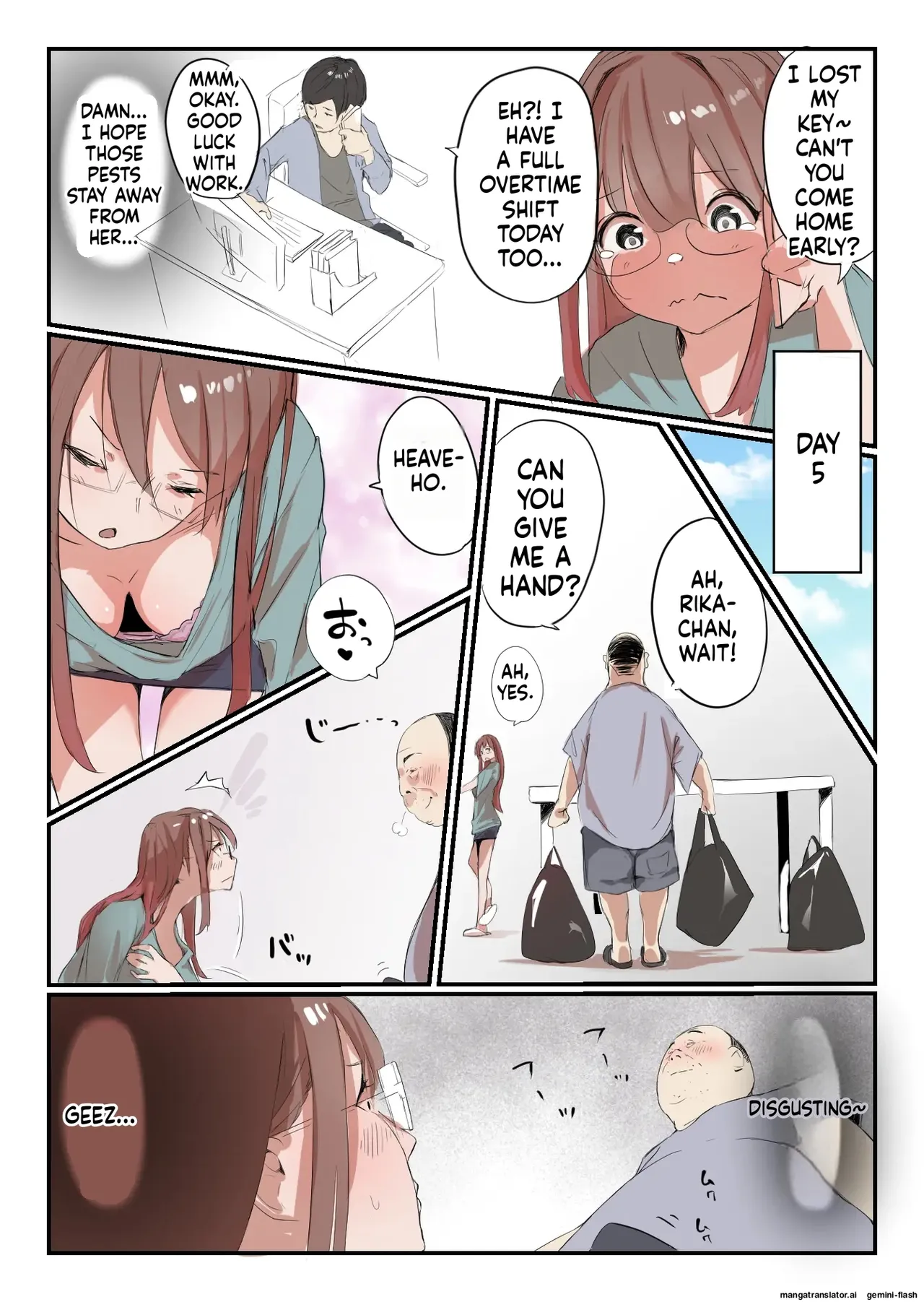 Yasui Share House de Kanojo ga Nerawareru Hanashi - Page 10