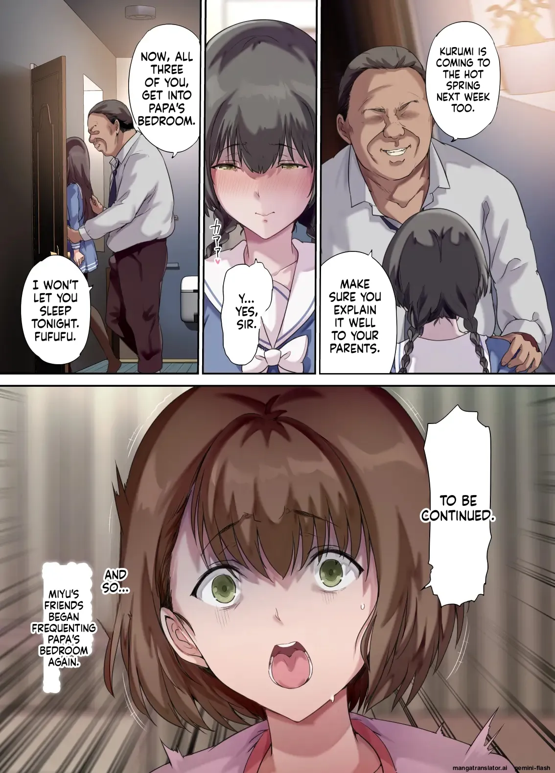 Page 40 of [Kisei Toukyoku (Richard Bahman)]Daddy's Bedroom is a Hangout For His Daughter's Friends 2: New Friends [English] [MTL]