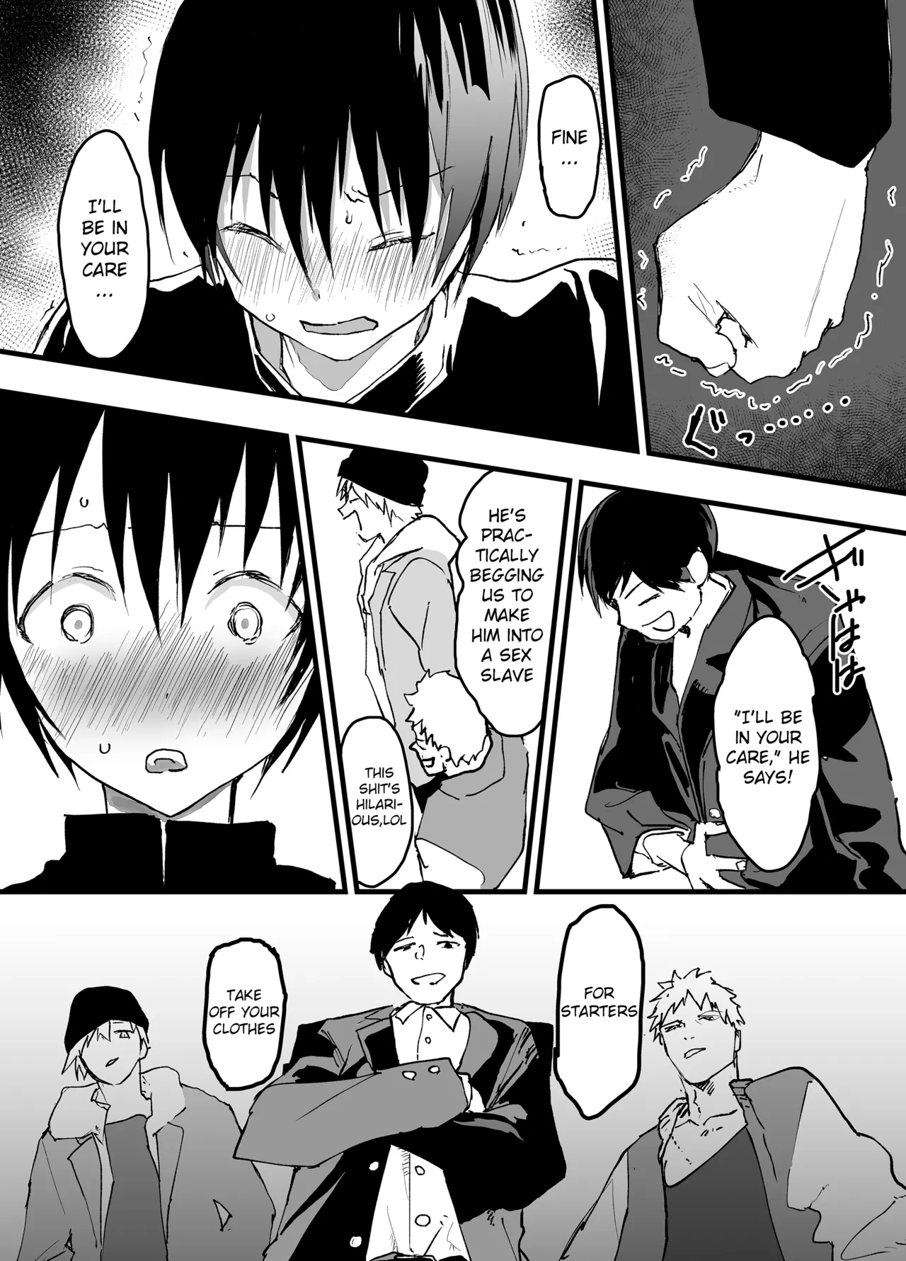 Page 14 of [AOQLO (orukoa)] Hatsutaiken wa Rinkan Rape Kitouzeme! Seidorei Choukyou Mesuochi Jigoku! [English] {Chin²} [Digital]