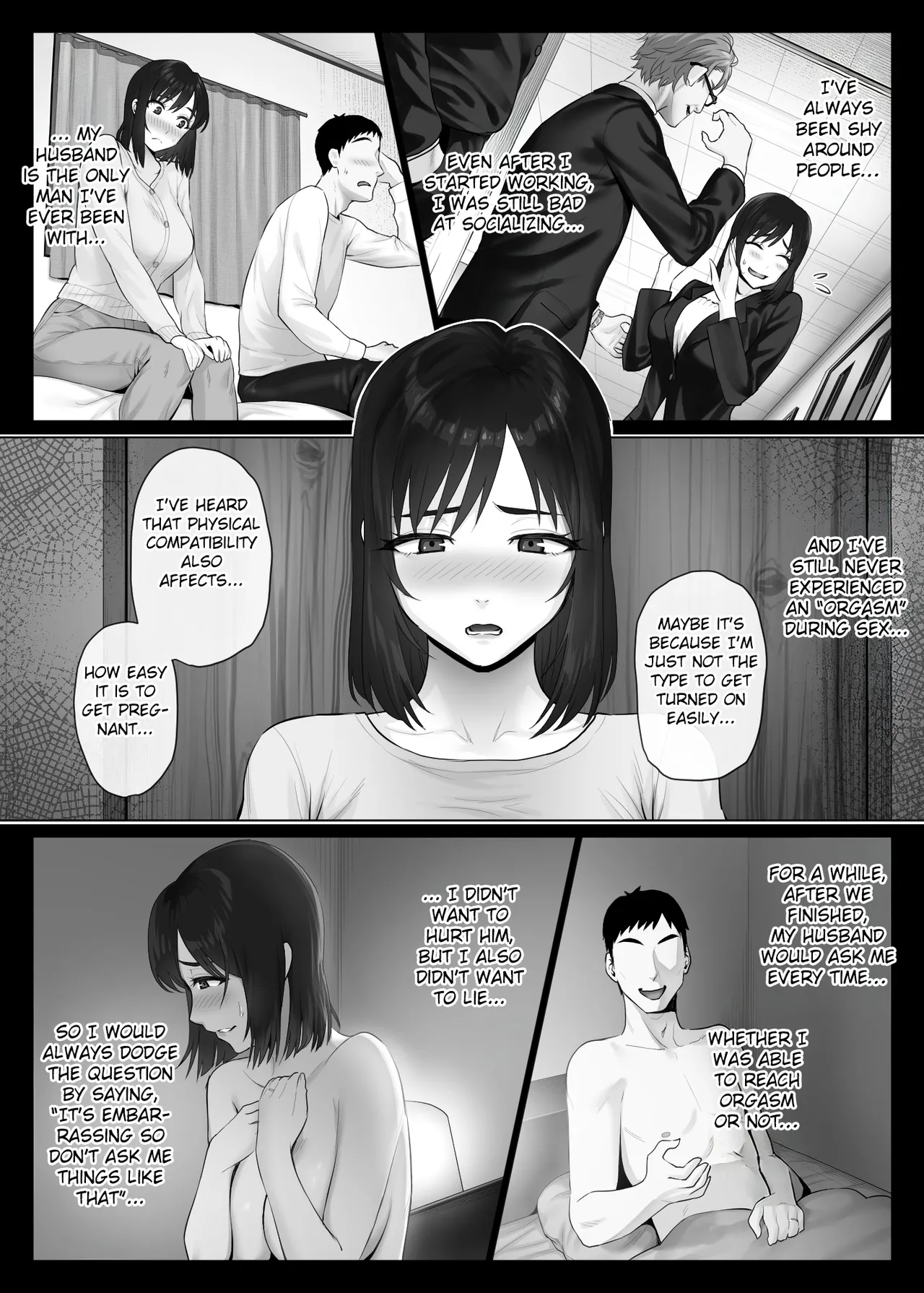 Page 62 of [Mitsumitsu Niku (Hikitogu)] LeveChi na Swapping 2 ~Hatsu Zecchou de Iki Kuruu Tsuma Hen~ | Swapping on a Whole New Level 2 ~Wife Goes Wild With Her First Orgasm~ [English] [Fated Circle]