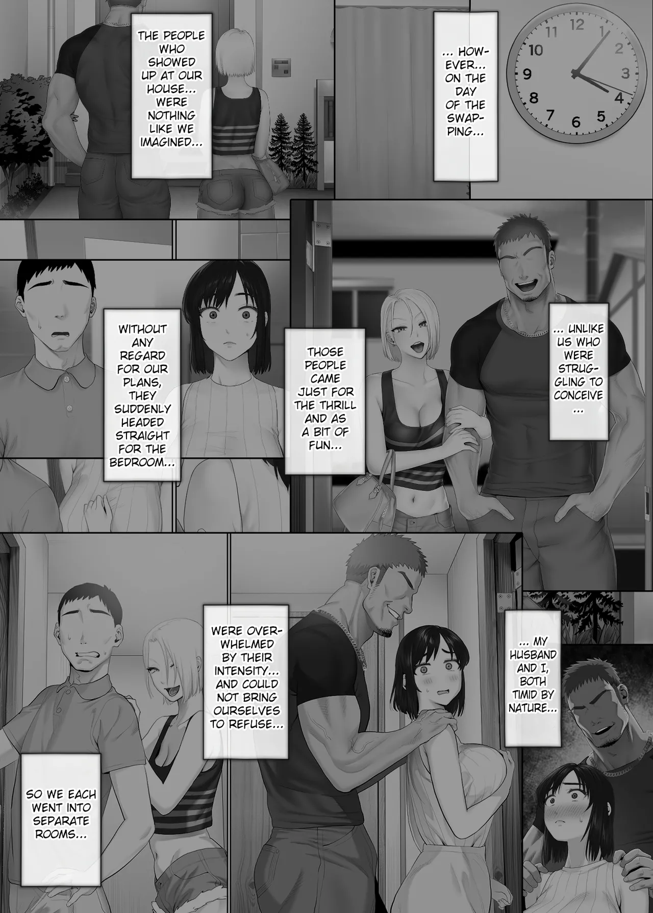 Page 8 of LeveChi na Swapping 2 ~Hatsu Zecchou de Iki Kuruu Tsuma Hen~ | Swapping on a Whole New Level 2 ~Wife Goes Wild With Her First Orgasm~