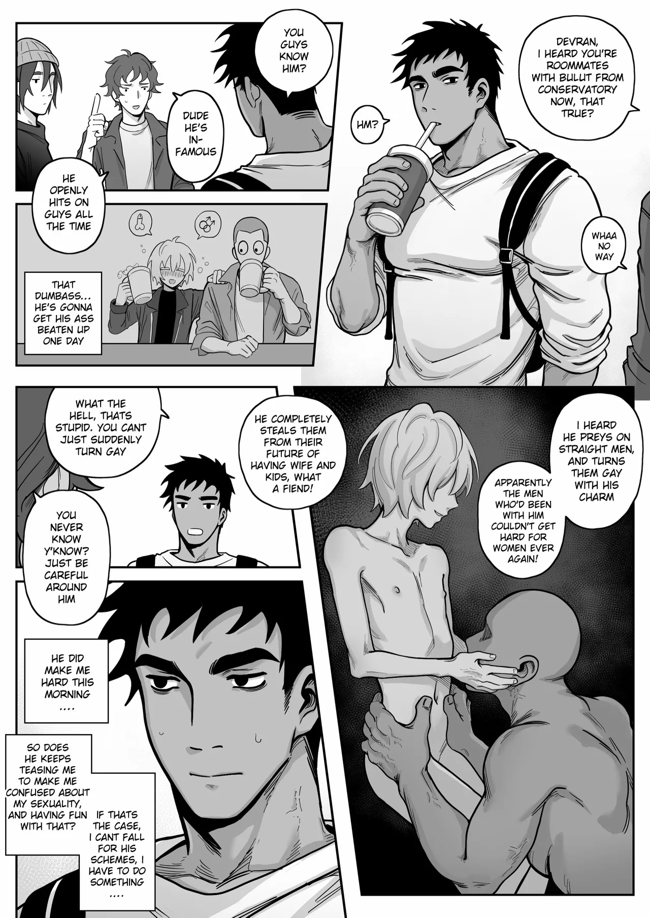 Page 9 of [Schweinchen31] Dosukebena Roommate o Wakara Seru Hanashi | Teaching My Perverted Roommate a Lesson [English] [Decensored]