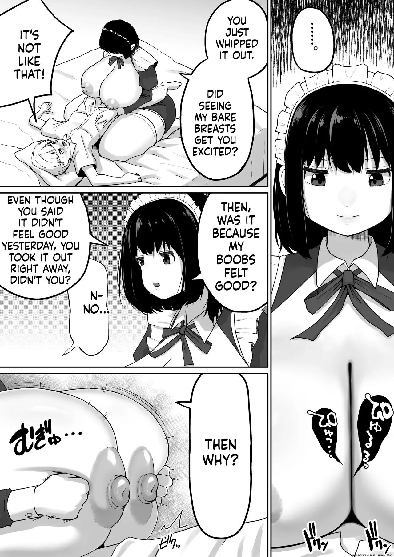 Page 20 of Bakunyuu Deka Maid ni Onabare Shitara Kuwareta.