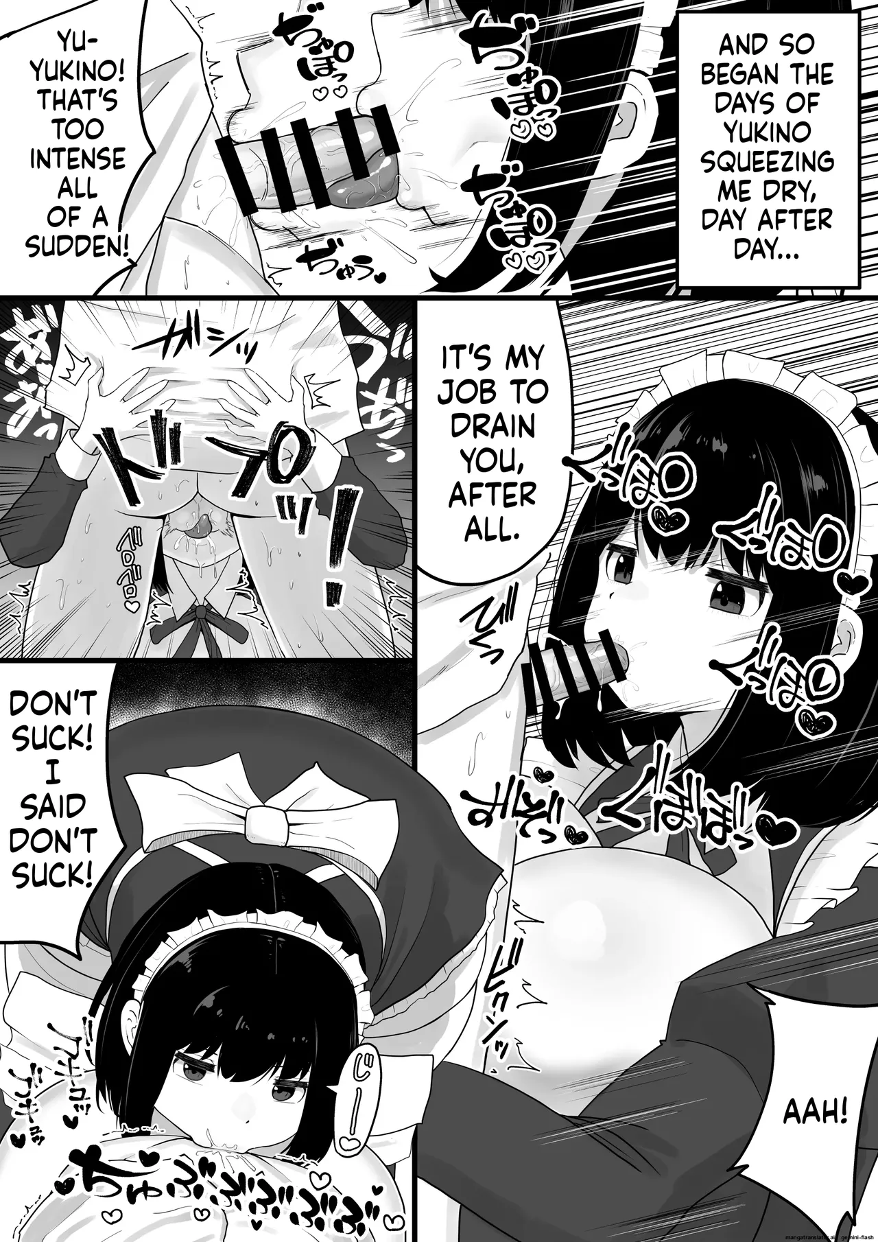 Page 27 of Bakunyuu Deka Maid ni Onabare Shitara Kuwareta.