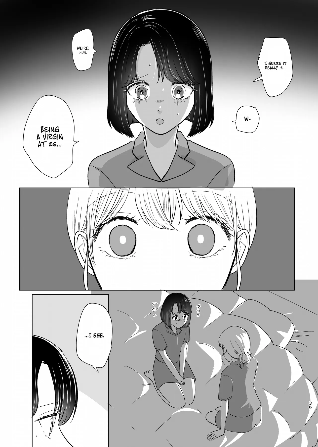 Hajimete Yuri Ecchi | First Time Yuri Sex - Page 38