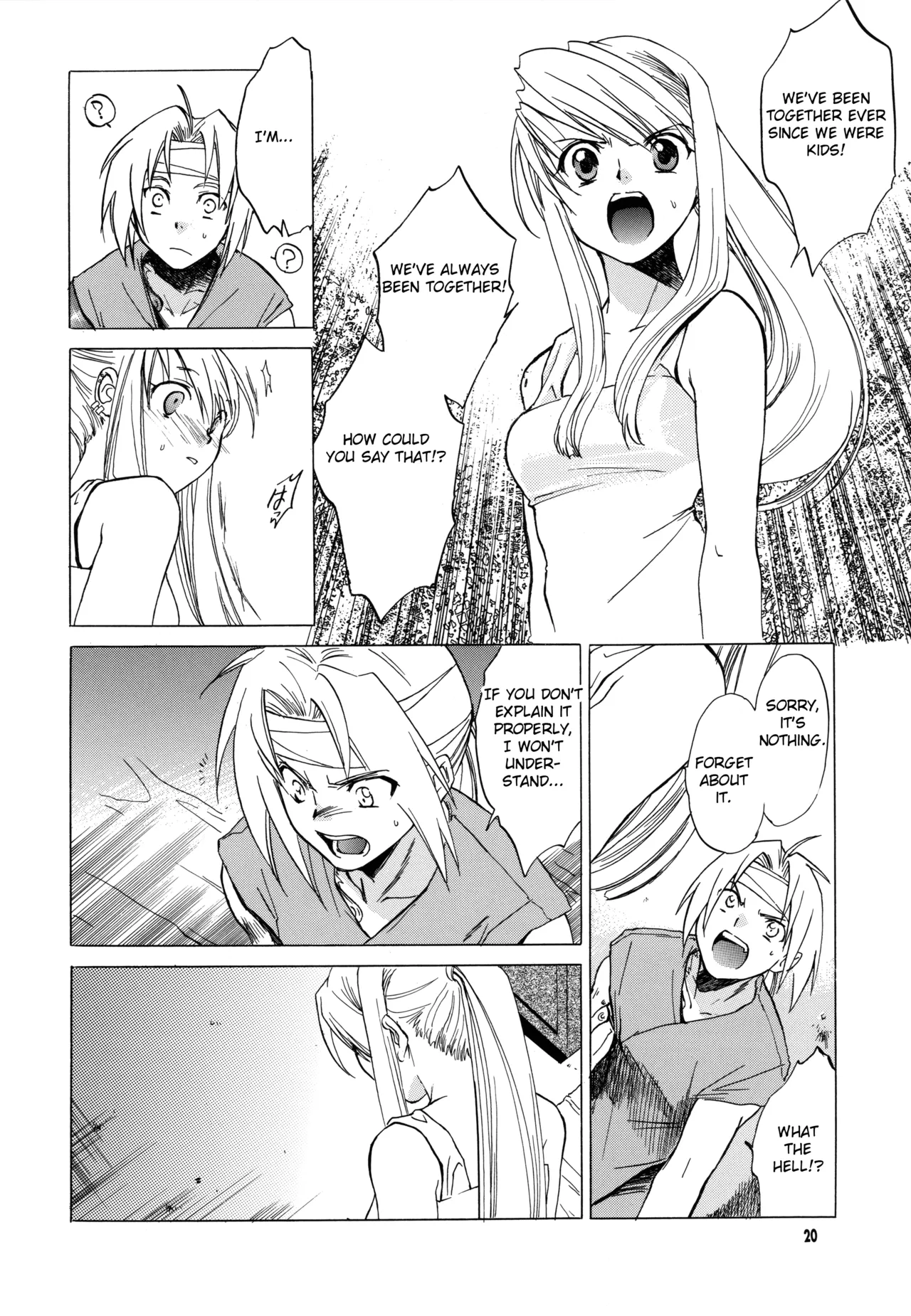 Page 20 of (C66) [Toko-ya (HEIZO, Kitoen)] ED x WIN (Fullmetal Alchemist) [English]