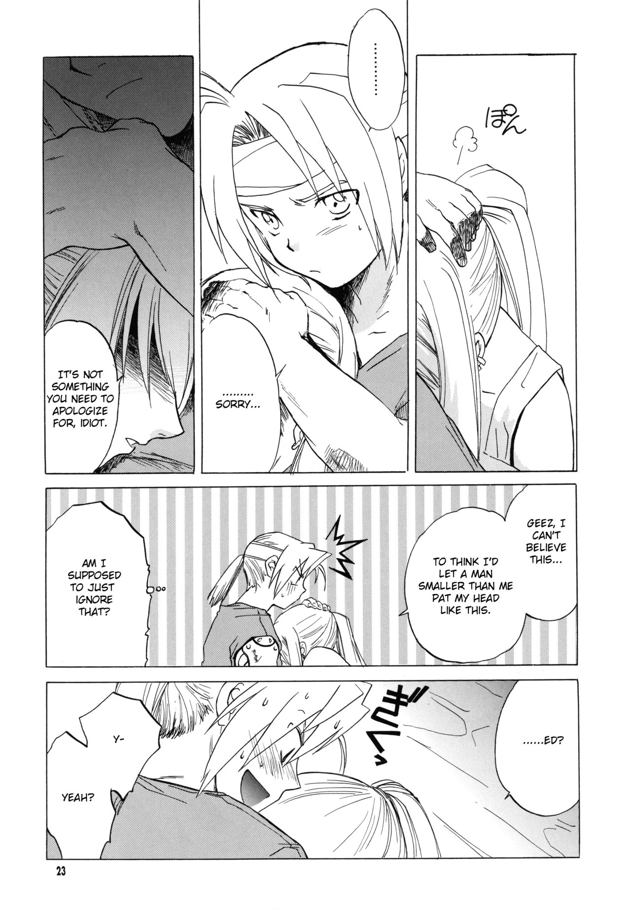 Page 23 of (C66) [Toko-ya (HEIZO, Kitoen)] ED x WIN (Fullmetal Alchemist) [English]