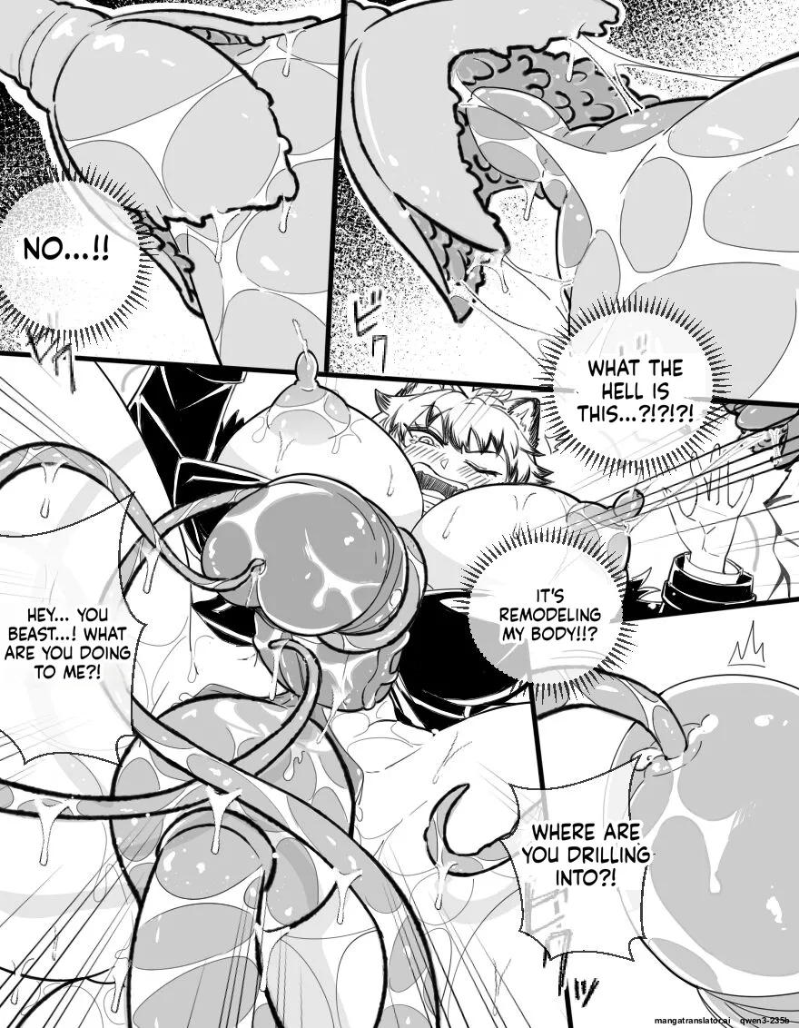 Silverash♀ Falls into a Tentacle Hole - Page 30