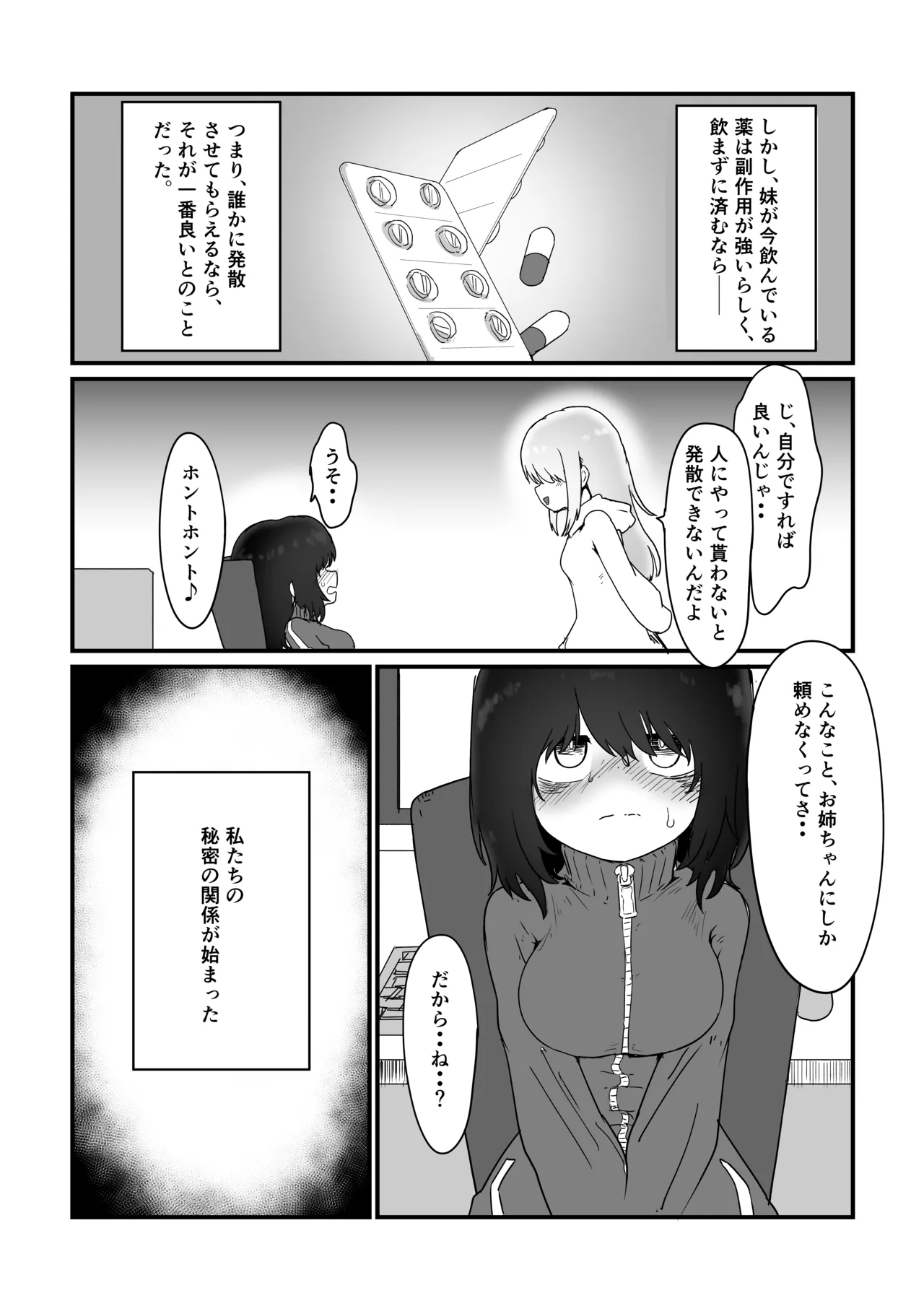 Page 10 of [ 撃鉄ラット] ふたなり姉×引きこもり姉 (on going)