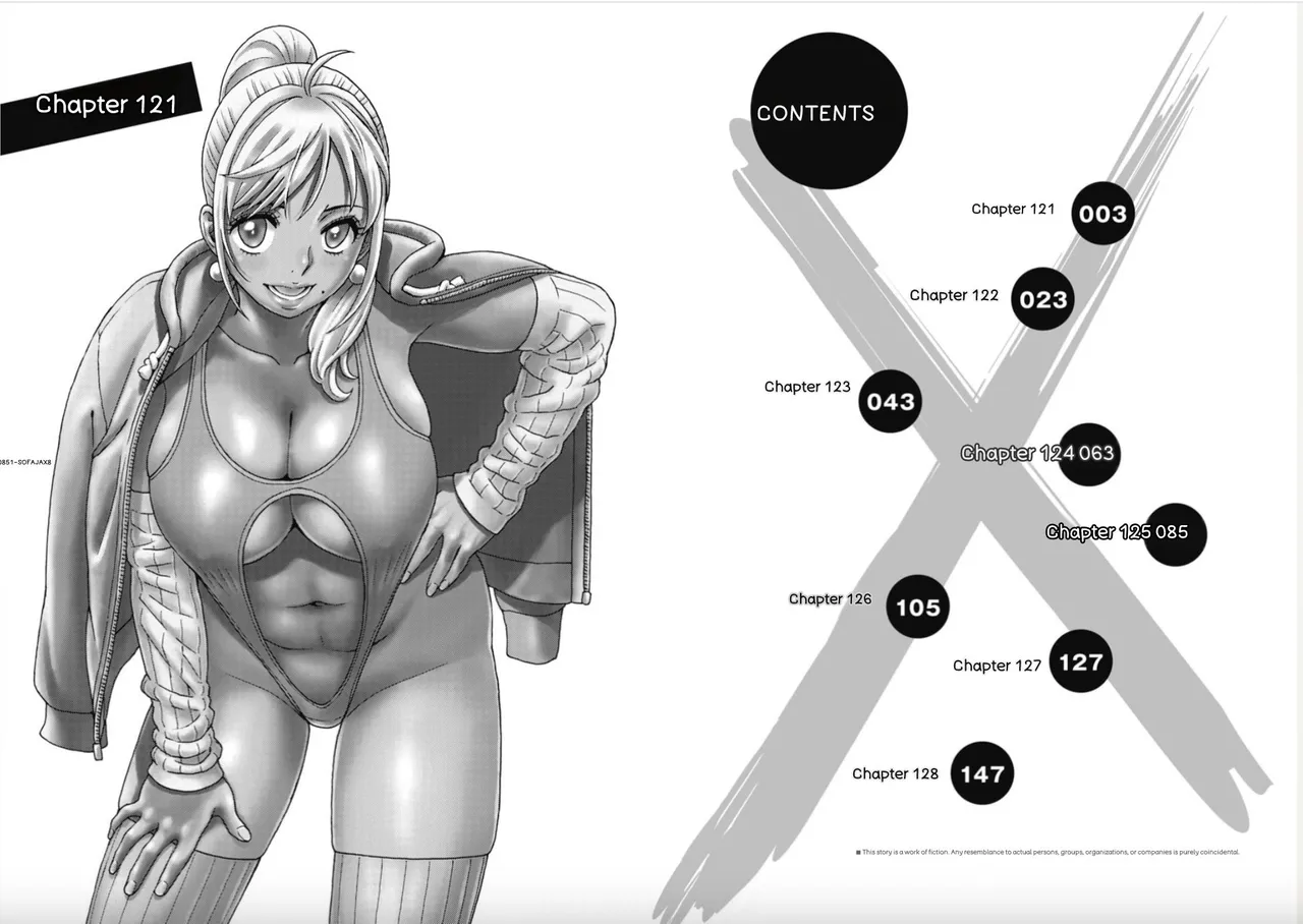 Page 2 of Hagure Idol/Booty Royale Volume 19 (Ch 121-128)