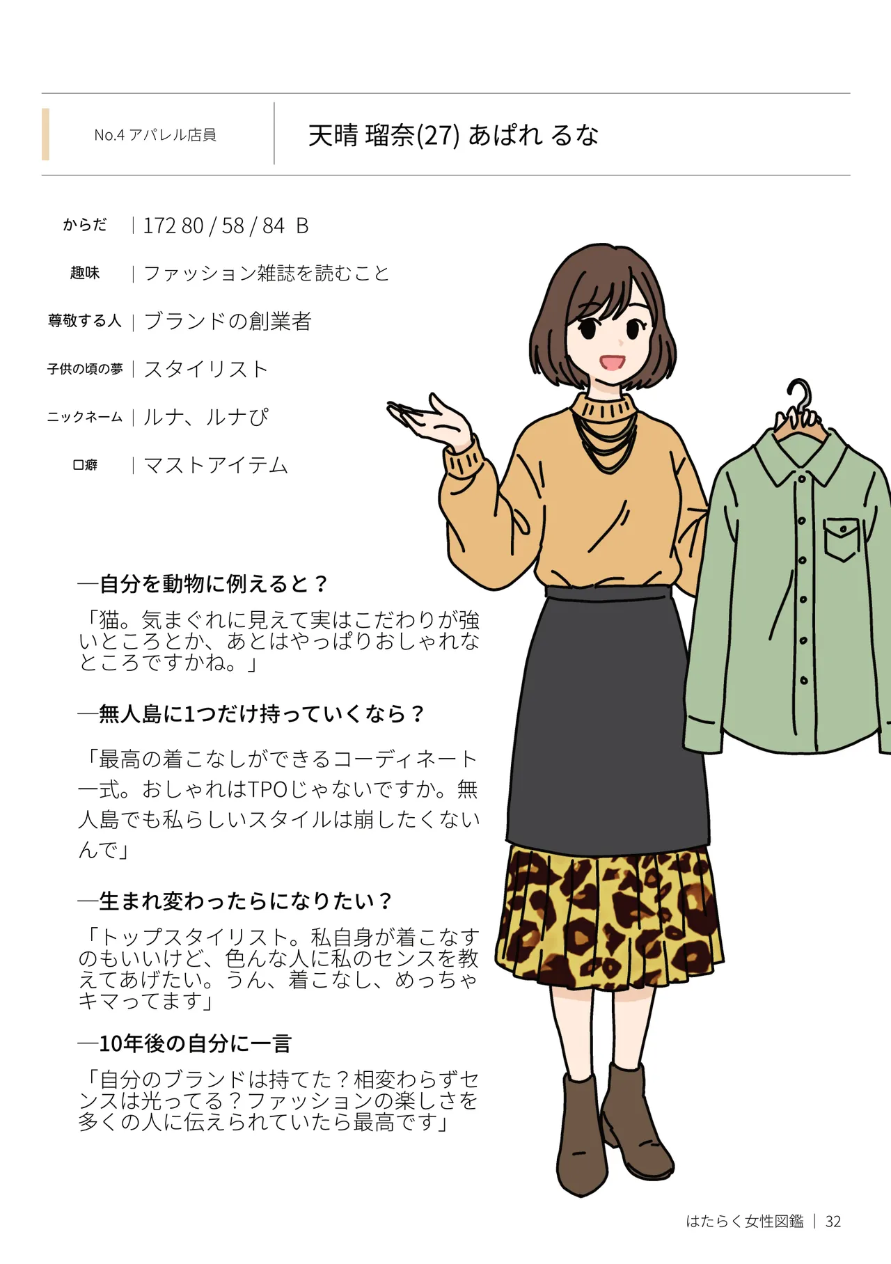 Page 32 of [Yoiko Books] Hataraku Josei Zukan vol.2 ～Hayaraku Josei no Ichi Nichi "Hirugao/Yorugao" ni Mitchaku!～
