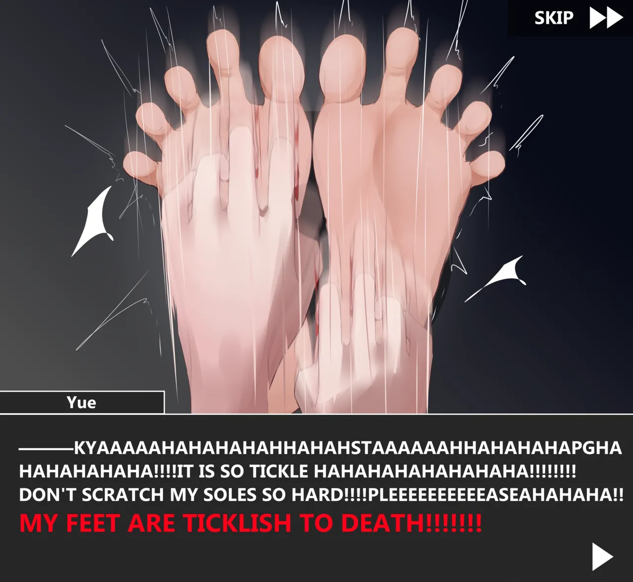 Yue’s tickle life Part 1+2 - Page 9