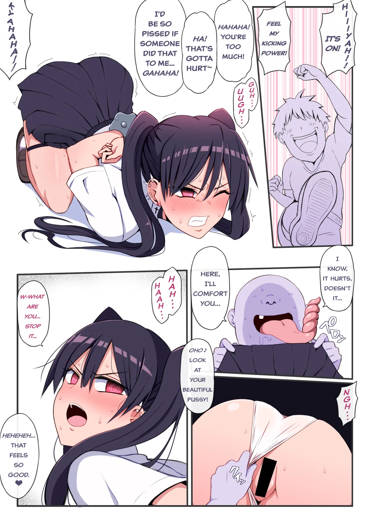 Page 4 of Kusogaki Gundan ni Osowareru Onimachi Akane | Akane Onimachi: Ambushed by a Horde of Brats