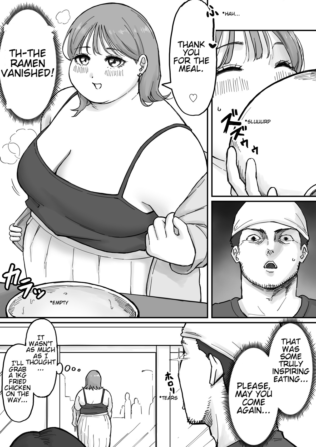 My boyfriend (a boy) had a fetish for excess fat - Page 26