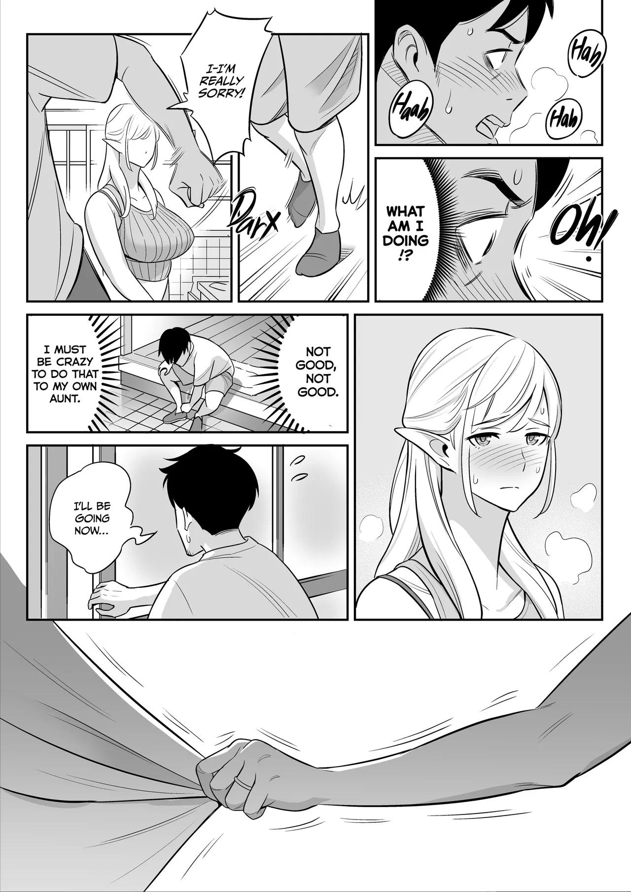 My Elf Aunt's Explosive Sexual Reawakening - Page 13
