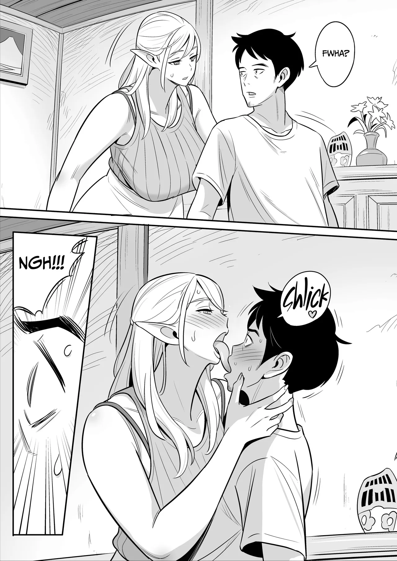 My Elf Aunt's Explosive Sexual Reawakening - Page 14