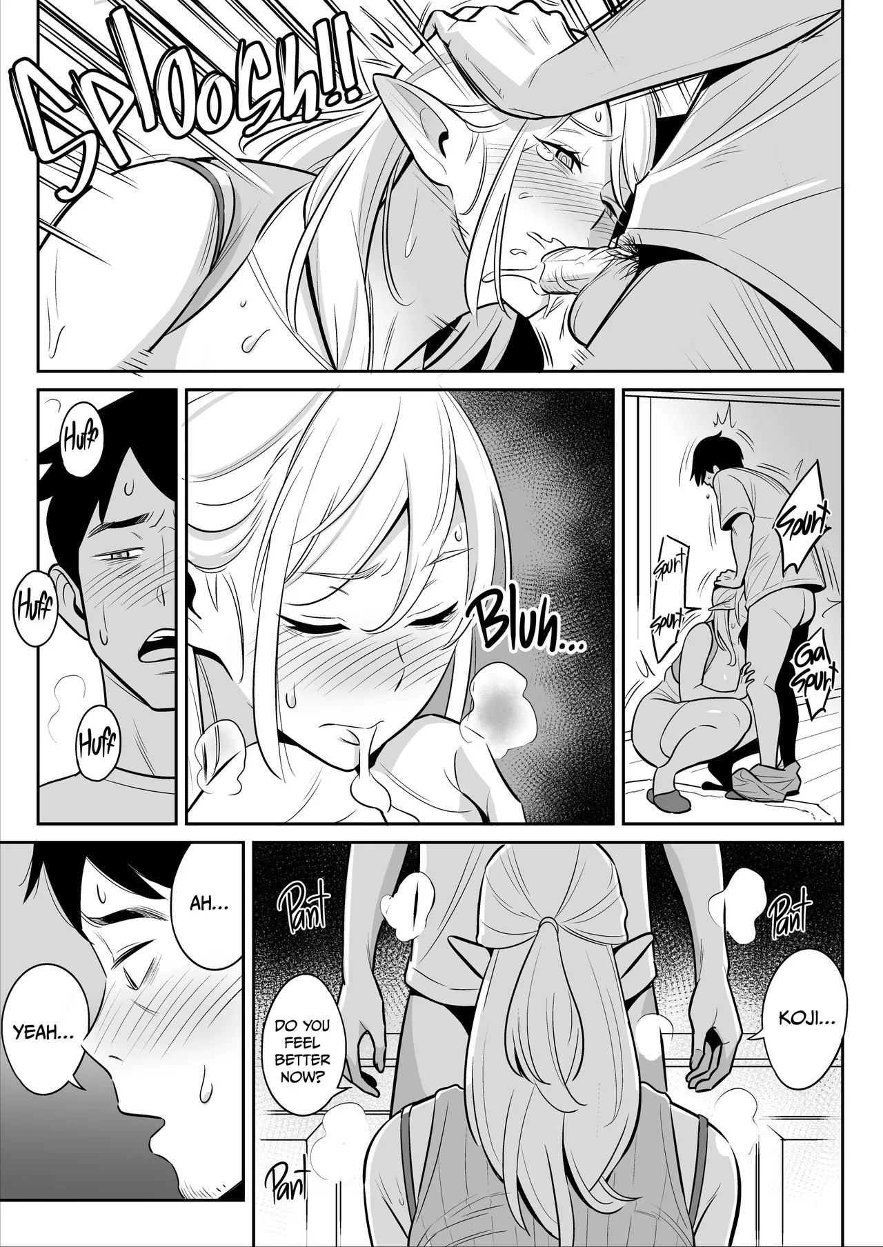 My Elf Aunt's Explosive Sexual Reawakening - Page 22