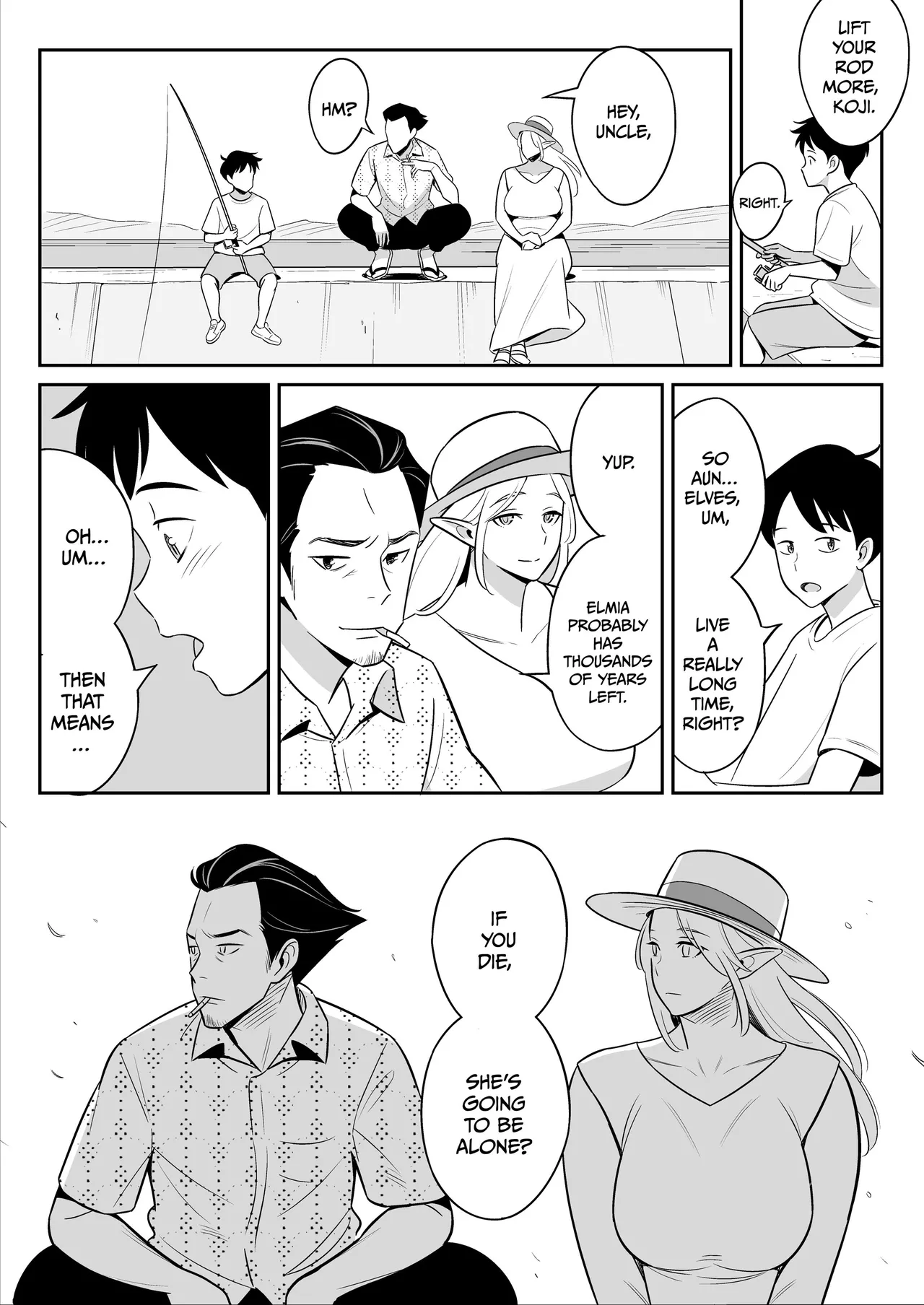 My Elf Aunt's Explosive Sexual Reawakening - Page 63
