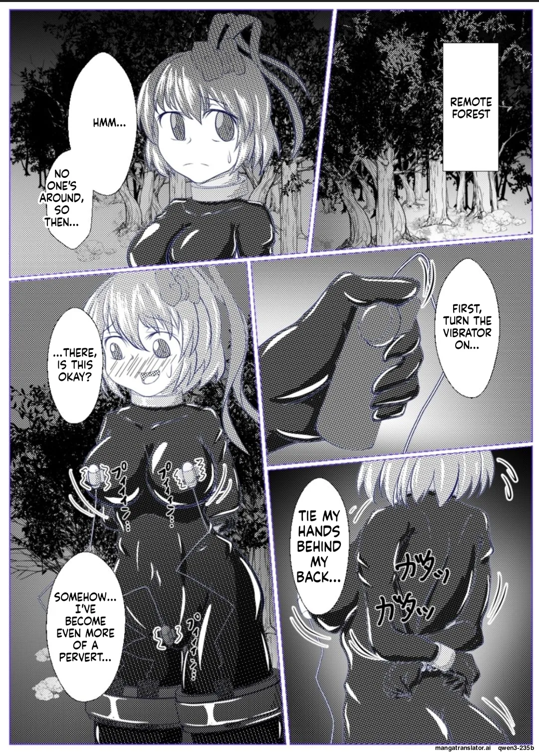 Iku no Hazukashii Self-Bondage Gaishutsu Taiken - Page 9
