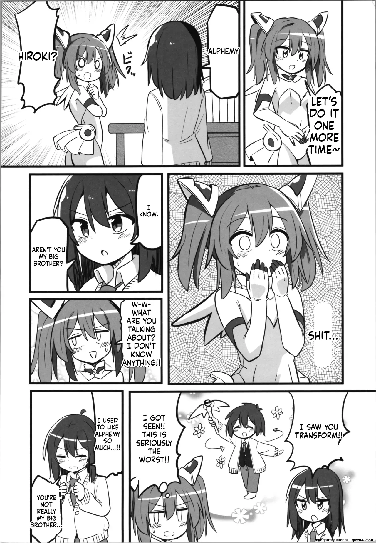 Page 7 of TS Mahou Shoujo, Otouto ni Okasareru