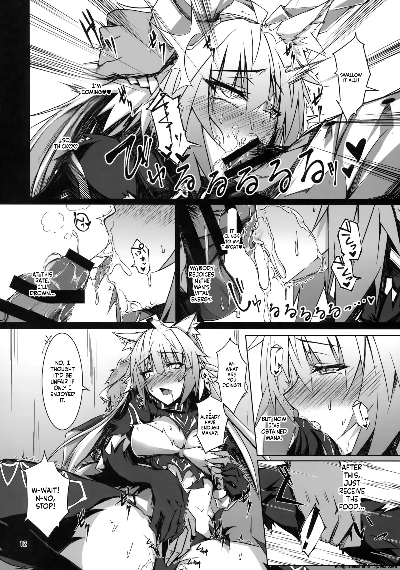 Page 11 of (C95) [eK-SHOP (Tsuizi)] Ryouken wa Mesuinu Rashiku (Fate/Grand Order) [English] [SCANMTL]