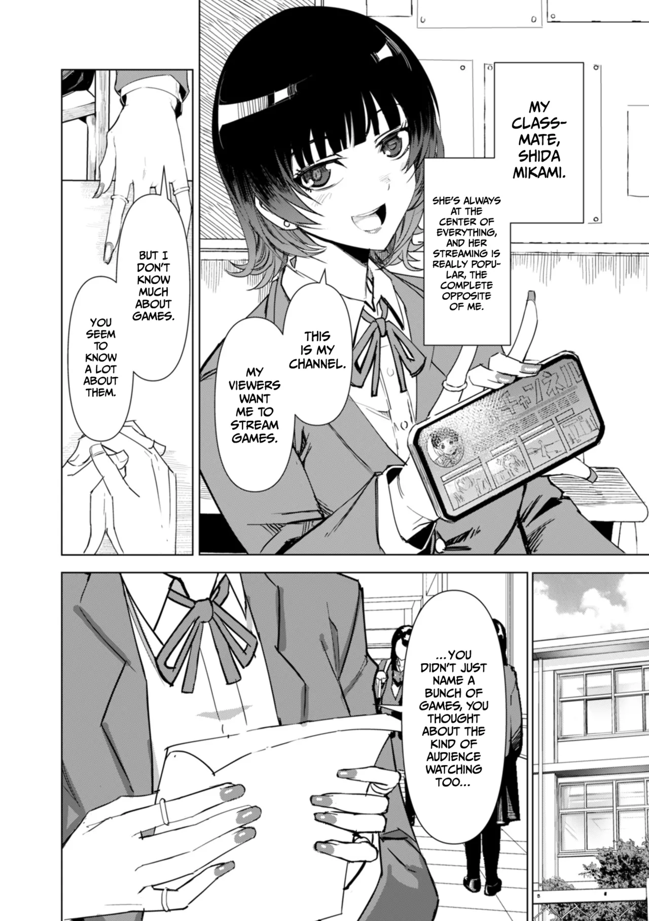 Page 2 of [Kinoshita] A streamer girl who treats otaku kindly, and an otaku boy who failed to protect her (COMIC Kuriberon DUMA 2026-05 Vol.84) [English] [Gagak_Ireng]