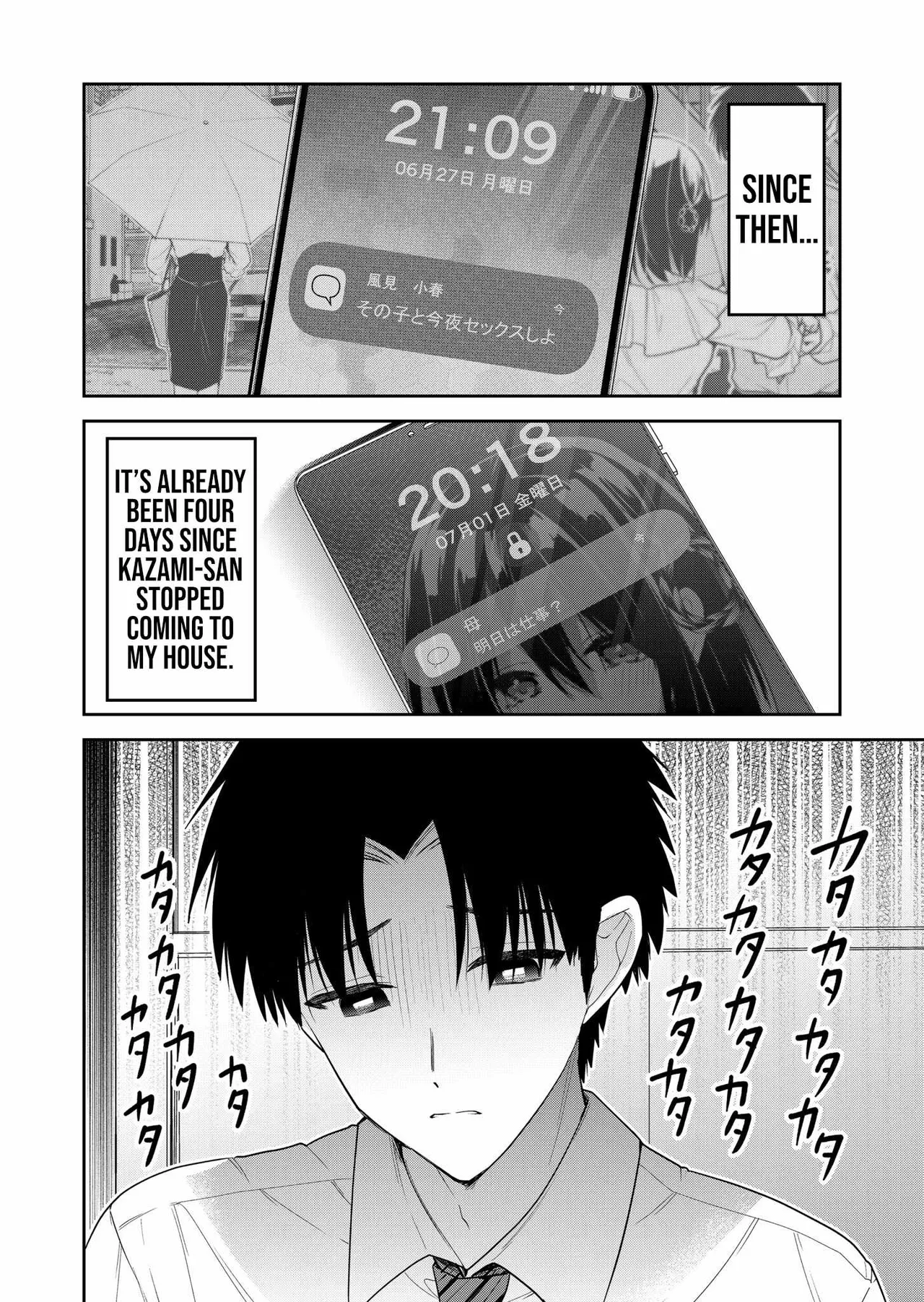 Page 3 of Kimi no Mae de Kimi Igai o Daku Ch. 9 | Having Sex with Someone Else in Front of You 09