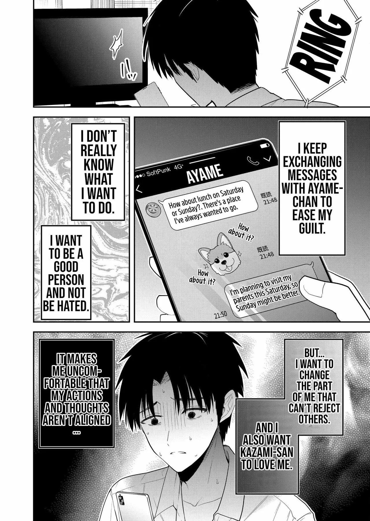 Page 7 of Kimi no Mae de Kimi Igai o Daku Ch. 9 | Having Sex with Someone Else in Front of You 09