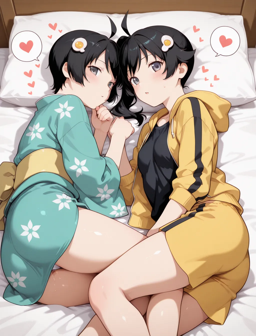 Page 95 of [Dropchan] Coslove Hiroine Karen＆Tsukihi (Bakemonogatari) [AI Generated]