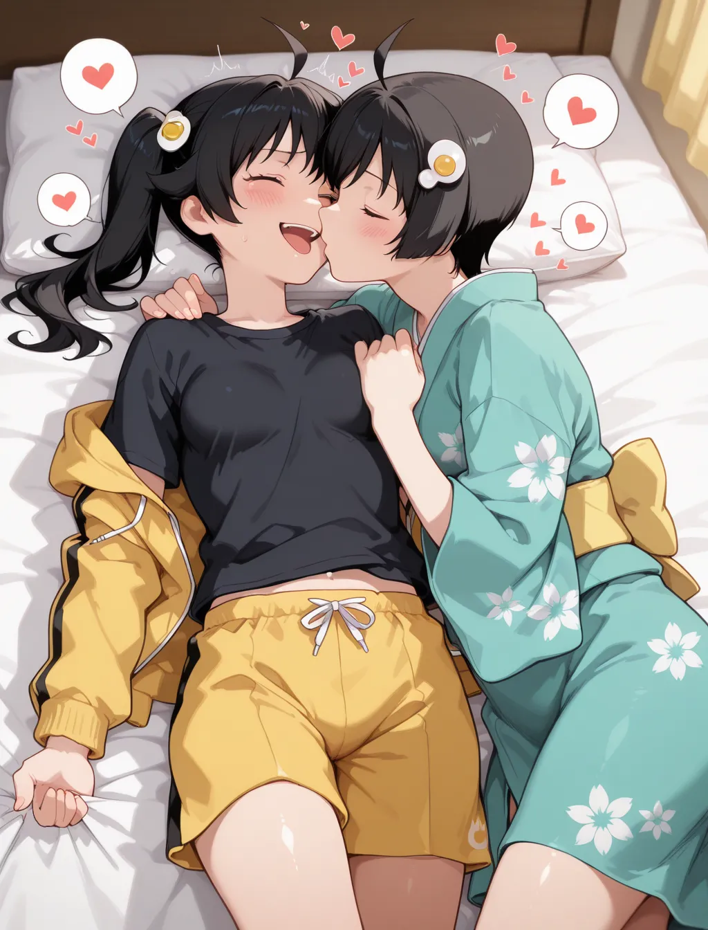 Page 97 of [Dropchan] Coslove Hiroine Karen＆Tsukihi (Bakemonogatari) [AI Generated]