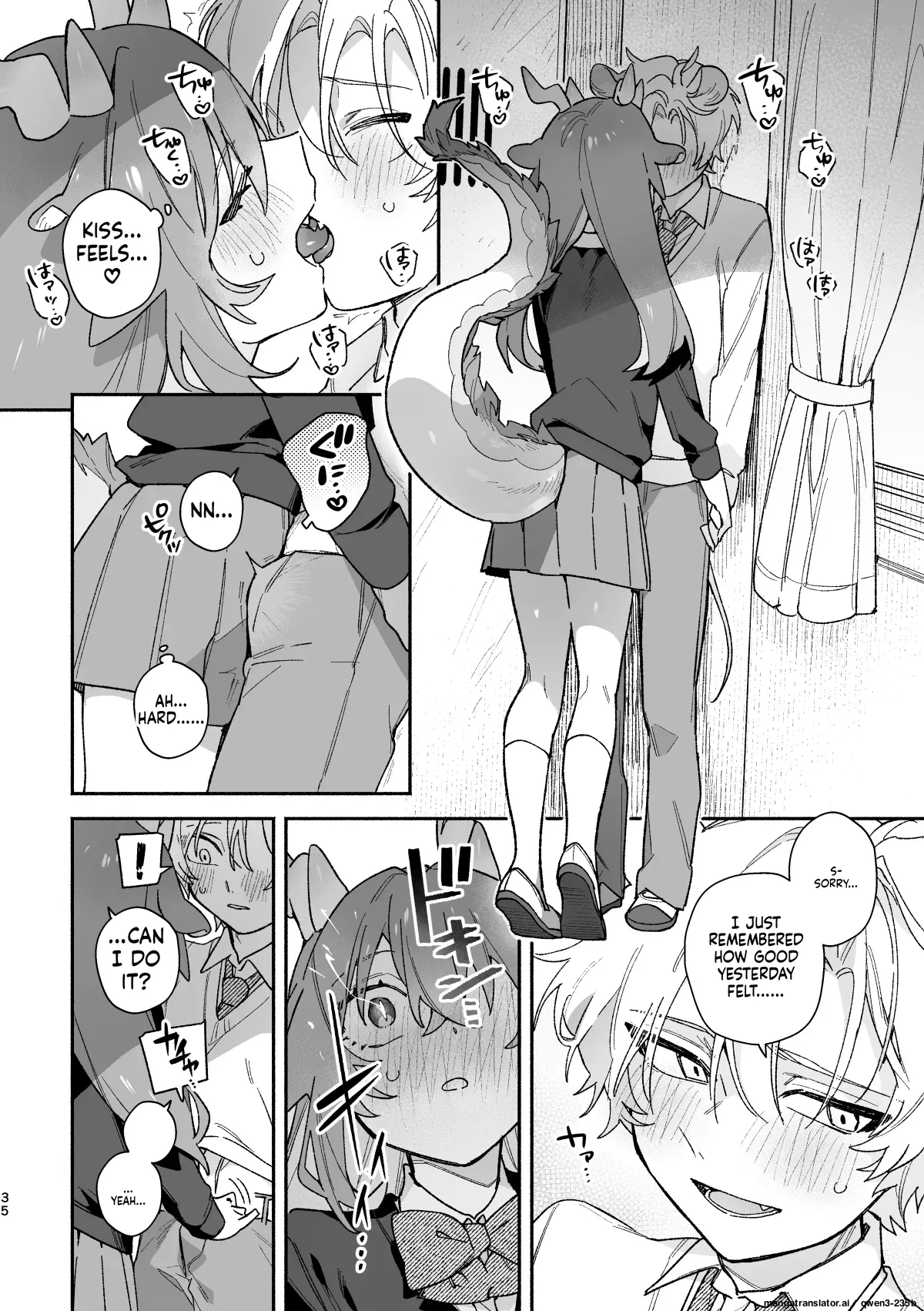 ♂ ga Uke. Midori Ryuu x Nezumi-kun - Page 35