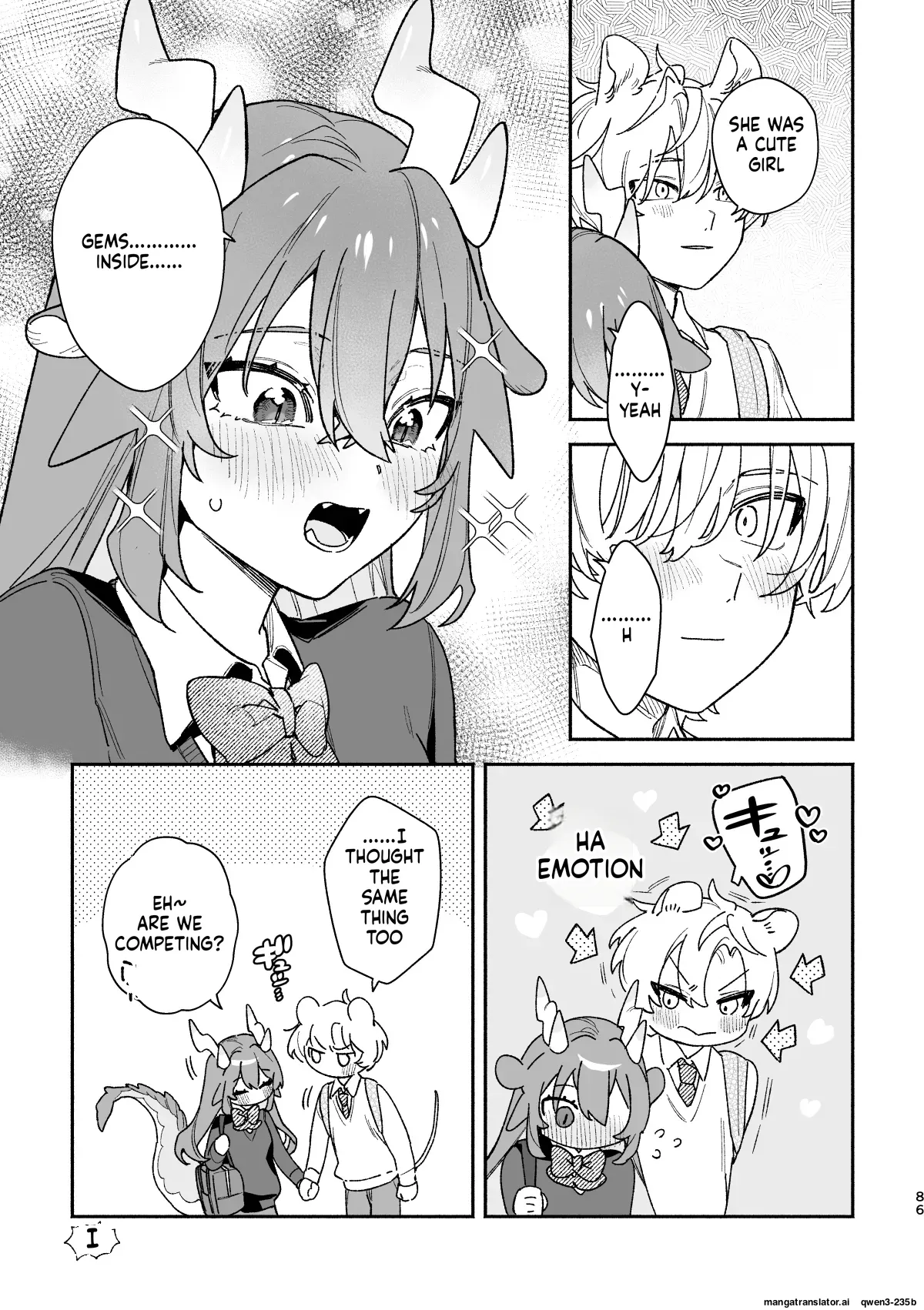 ♂ ga Uke. Midori Ryuu x Nezumi-kun - Page 86