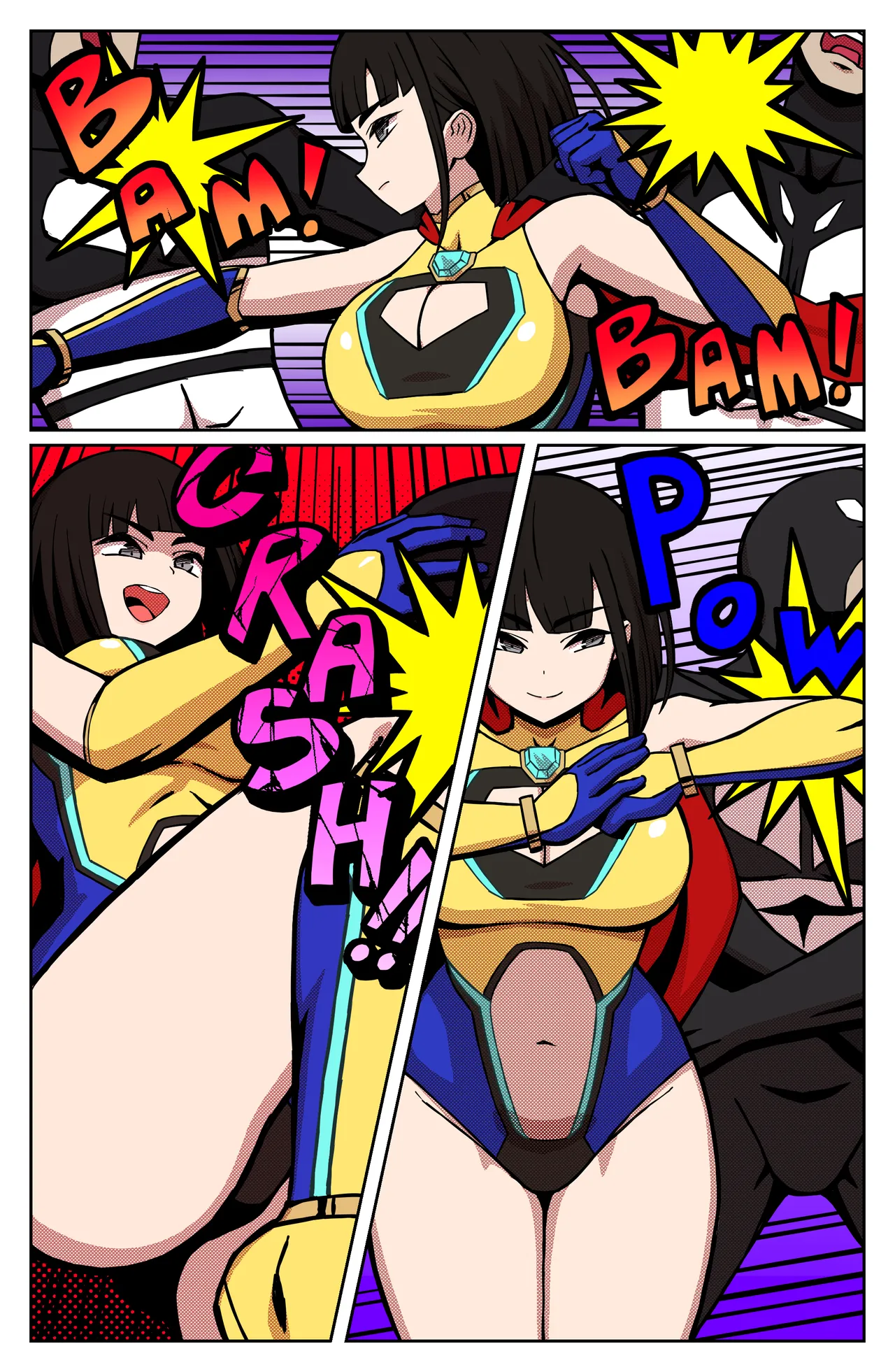 MIGHTY MALINA - Haitoku no Oobaahiito - Zenpen - Page 28