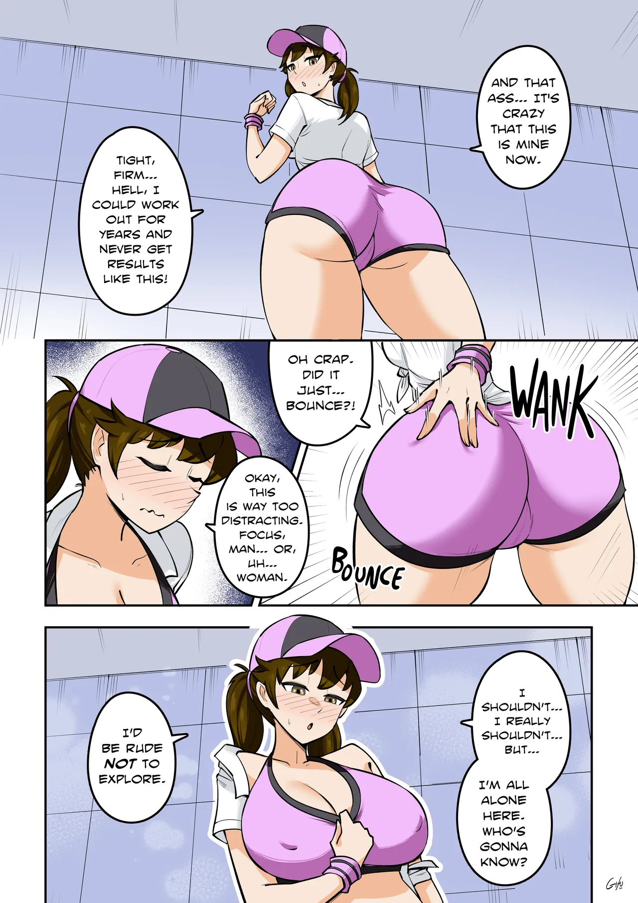 Kawaii Tsun'aho/ Swapping Gym Comic - Page 18