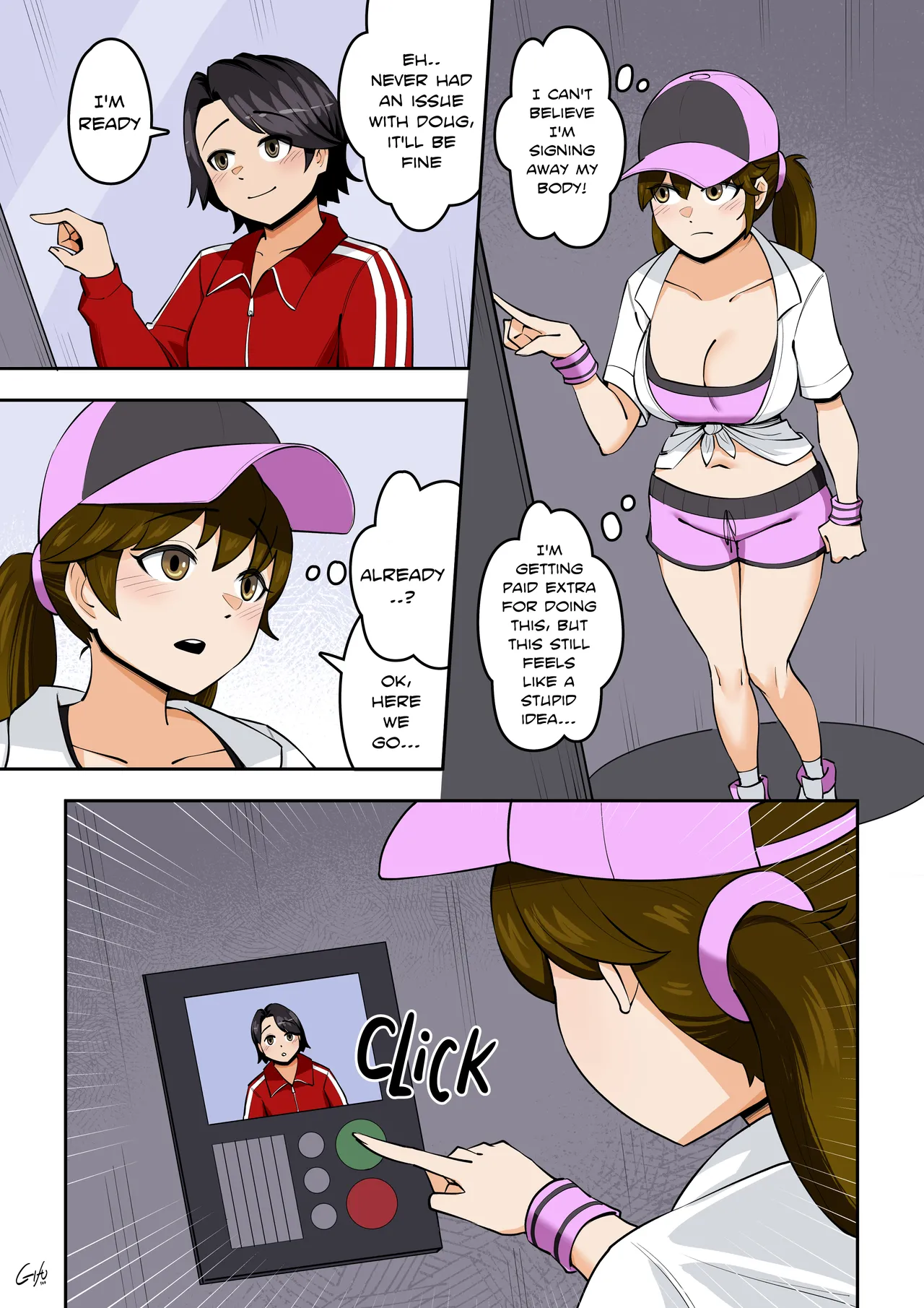 Kawaii Tsun'aho/ Swapping Gym Comic - Page 9